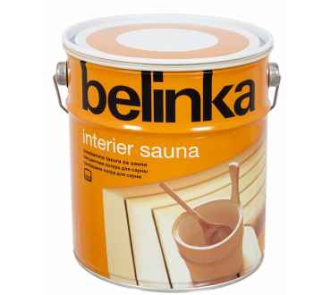 Защитное покрытие для сауны Belinka Interier Sauna (2,5л)