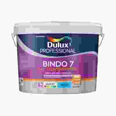 Краска для стен и потолков матовая Dulux Bindo 7 экстрапрочная  BW (9л)