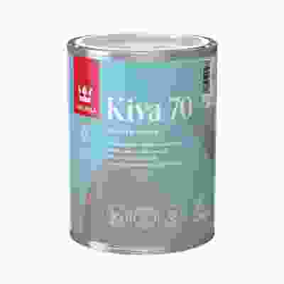 Лак для деревянных поверхностей глянцевый  Tikkurila Kiva 70 (0.9л)