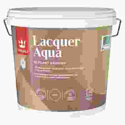Tikkurila Lacquer Aqua защитный интерьерный лак полуглянцевый (2,7л)