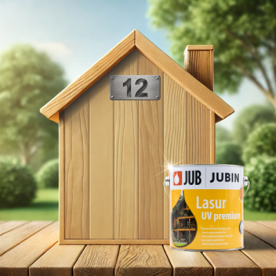 Пропитка для защиты древесины JUB Lasur UV Premium №12 бесцветный (10л)