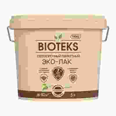 Лак паркетный на водной основе Biotex ТЕКС полуматовый 5л