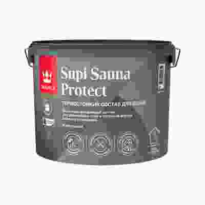 Защитный состав для саун Tikkurila Supi Sauna Protect, полуматовый 9л