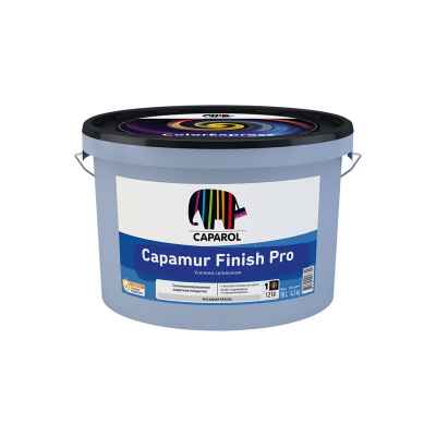 Краска фасадная Caparol Capamur Finish Pro, белая, 10 л