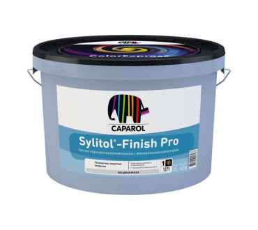 Краска фасадная Caparol Sylitol-Finish Pro, белая, 10 л