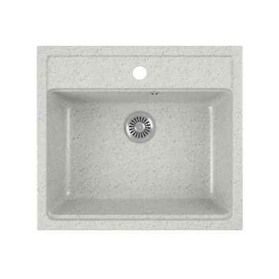 Мойка для кухни GreenStone GRS-06-310, врезная, 565 x 505 мм, серая