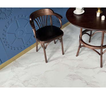Плитка кварц-виниловая Lamiwood AQUAMARINE M-03 Мрамор Арабеско 43класс/5мм