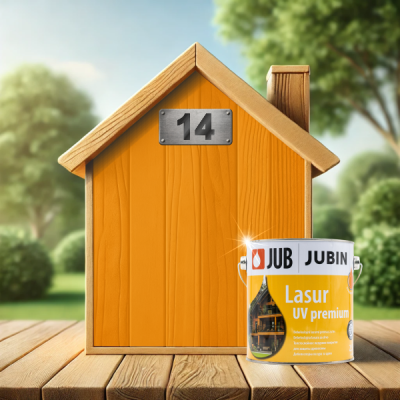 Пропитка для защиты древесины JUB Lasur UV Premium №14 лиственница (10л)