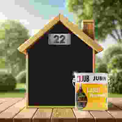 Пропитка для защиты древесины JUB Lasur UV Premium №22 эбеновый (10л)