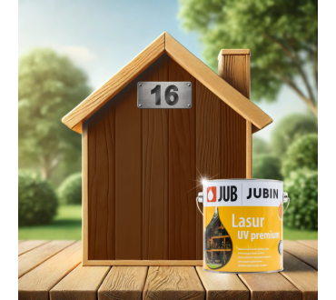 Пропитка для защиты древесины JUB Lasur UV Premium №16 орех (10л)
