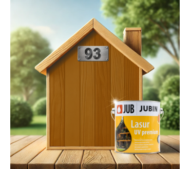 Пропитка для защиты древесины JUB Lasur UV Premium №93 темный дуб (10л)