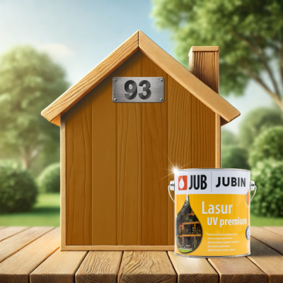 Пропитка для защиты древесины JUB Lasur UV Premium №93 темный дуб (10л)