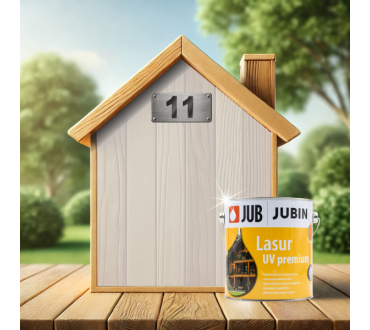 Пропитка для защиты древесины JUB Lasur UV Premium №11 белый (10л)