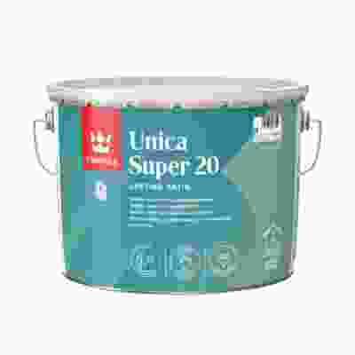 Tikkurila Unica Super 20 Износостойкий уретано-алкидный лак для деревянных поверхностей полуматовый (2,7л)