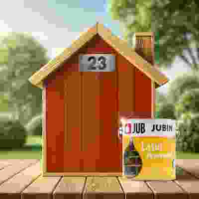 Пропитка для защиты древесины JUB Lasur UV Premium №23 махагон (10л)