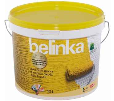Фасадная краска Belinka Силоксановая база B1 белая (10л)