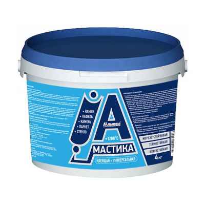 Мастика универсальная клеящая термостойкая Альмира (9кг)