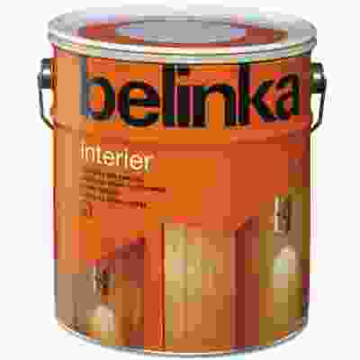 Деревозащитное покрытие на водной основе Belinka Interier №73 сметанно-белая 10 л