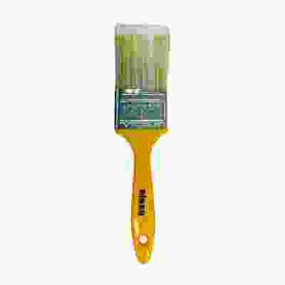 БИБЕР 31206 Кисть флейцевая искусственная щетина пластиковая ручка серия Суприм Аква 100мм