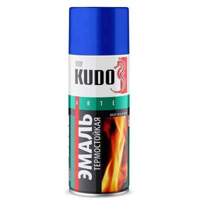 Эмаль КУДО KU-5003 аэрозольная термостойкая белая (0,52л)