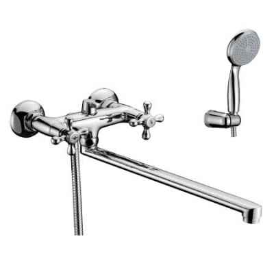 Смеситель для ванны Lemark Standart LM2112C длинный плоский излив 350 мм