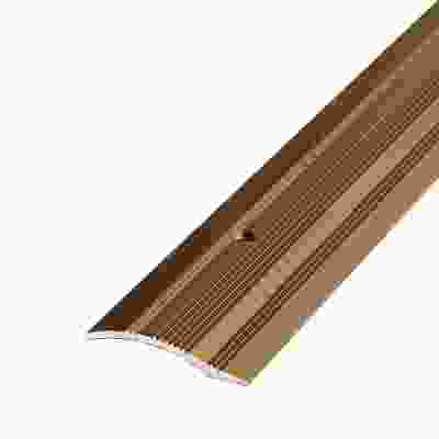 Порог разноуровневый Лука ПР 02-900-091 дуб темный (0,9м) 39,4мм перепад 2,2-10мм