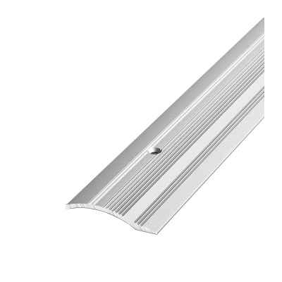 Порог разноуровневый Лука ПР 02-1800-01п серебро (1,8м) 39,4мм перепад 2,2-10мм