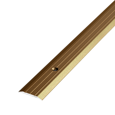 Порог прямой стыкоперекрывающий Лука ПС-01 1800 x 25 мм бронза