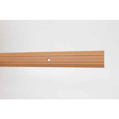 Порог прямой стыкоперекрывающий Лука ПС 03-1800-083 бук (1,8м) 37мм