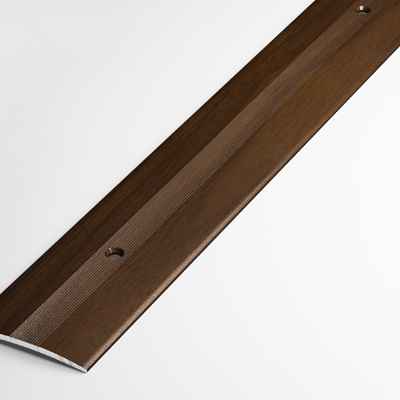 Порог прямой стыкоперекрывающий Лука ПС 03-900-094 венге (0,9м) 37мм