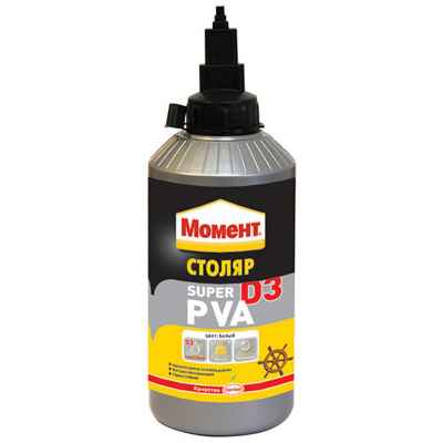 Клей Момент Супер ПВА D3 водостойкий Henkel (750г)