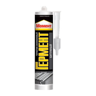 Герметик битумный Момент Гермент картридж (300 мл) черный 1085663