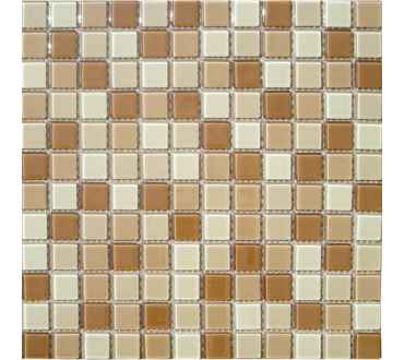 Мозаика Elada Crystal CB520 (327х327х4мм) бежево-коричневый