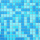 Мозаика Elada Econom MCD002  (327х327х4мм) бело-голубой