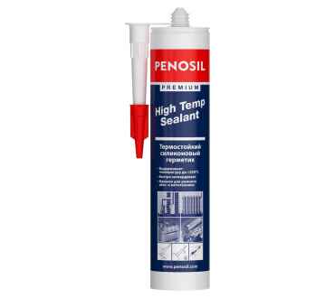 Герметик силиконовый термостойкий Penosil Premium High Temp Sealant красный (280мл)