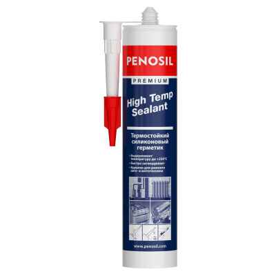 Герметик силиконовый термостойкий Penosil Premium High Temp Sealant красный (280мл)