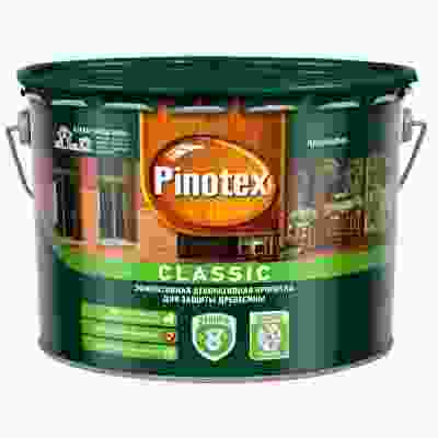 Pinotex Classic пропитка для защиты древесины тик 9л.