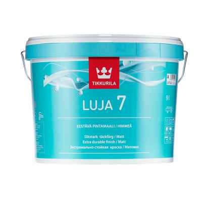 Tikkurila Luja 7 Краска для влажных помещений матовая (9л)