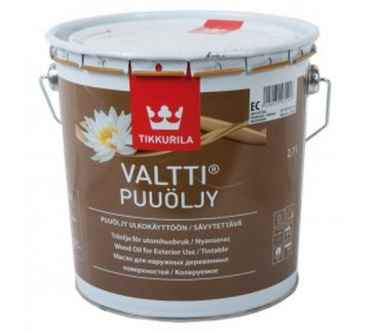 Tikkurila Valtty Puuoljy масло для защиты деревянных поверхностей (2,7л)