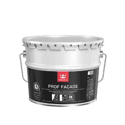 Краска фасадная Tikkurila Prof Facade для окрашивания при минусовой температуре КА (9л)