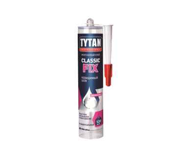 Клей монтажный прозрачный Tytan Classic Fix (310мл)