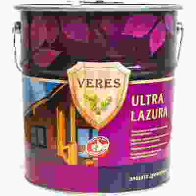 Veres Ultra Lazura пропитка для древесины № 7 махагон 20л