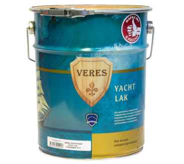 Veres Yacht Lak лак яхтный для деревянных поверхностей полуматовый 5л