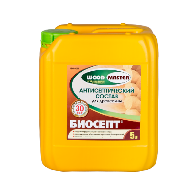 Woodmaster Биосепт антисептический пропиточный состав для древесины 5кг