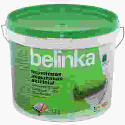 Фасадная краска Belinka Акриловая база B1 белая (10л)