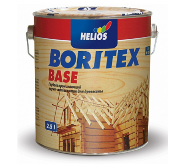 Boritex Base грунт-антисептик для первичной защиты древесины 10л