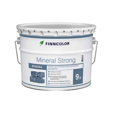 Краска фасадная Finncolor Mineral Strong база MRA белая (9л)