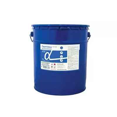 Грунт ГФ-021 Альфа быстросохнущий красно-коричневый (20 кг)