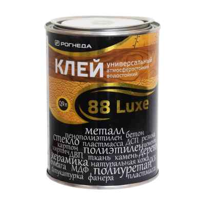 Клей универсальный водостойкий 88-LUXE 0,9л  ''РОГНЕДА'' желтый