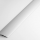 Порог прямой стыкоперекрывающий Лука ПС-04, 900 x 44,5 мм, серебро люкс